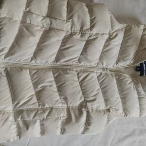 Cream Puffer Vest